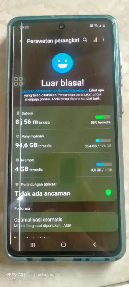 Samsung A71 ram 8+8/128