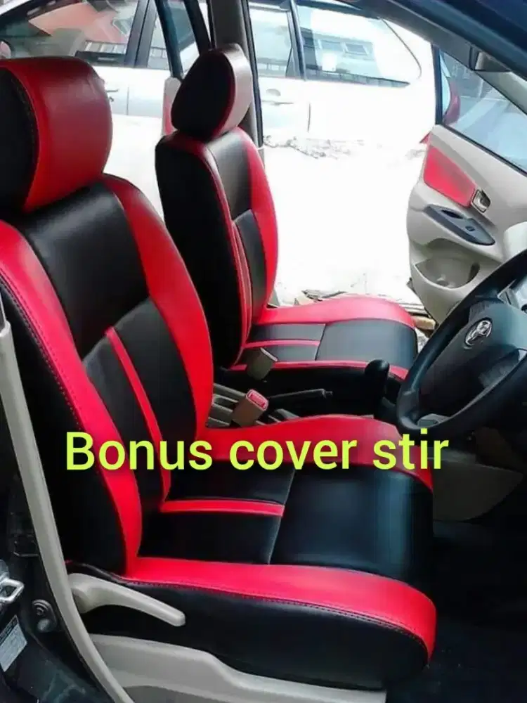 Sarung jok mobil agya brio 2 baris