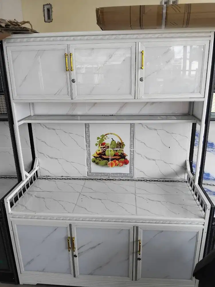 ATANG KOMPOR 6 PINTU MARBEL PUITH KERAMIK