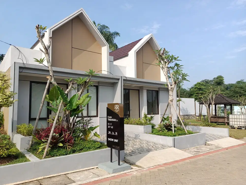 Rumah Minimalis Di Bogor, 25 menit ke KRL Bogor