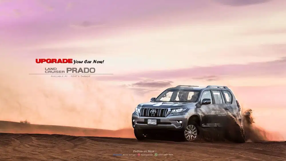 Upgrade Toyota Land Cruiser Prado CBU Spec