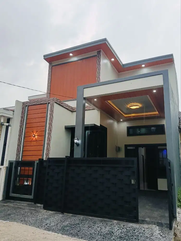 Rumah semi furnish sudah SHM full renov di cileungsi bogor