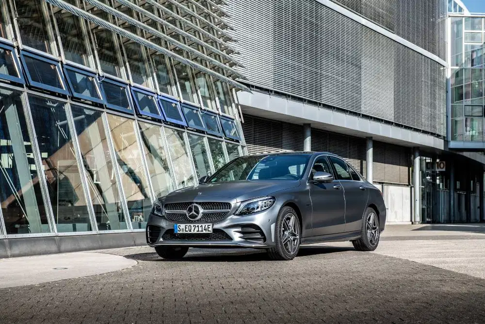 Front Grille Mercedes Benz W205 Black Diamond AMG