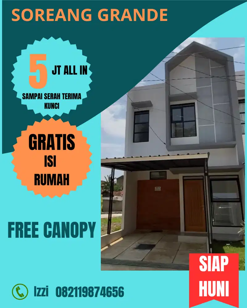 Rumah Soreang 2 Lantai Siap Huni