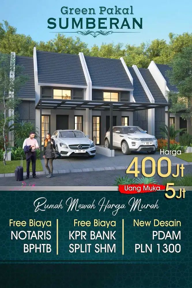 PERUM GREEN PAKAL SUMBERAN SURABAYA TAHAP 2 DP 5JT