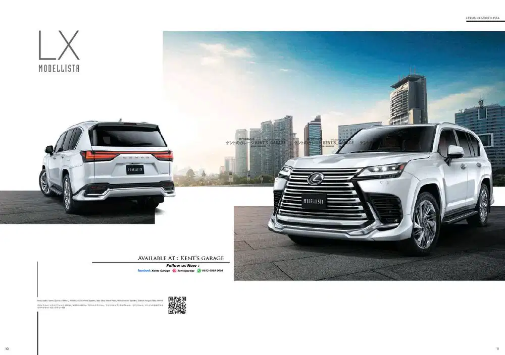 Bodykit Lexus RX/NX/UX FSport Modellista Version