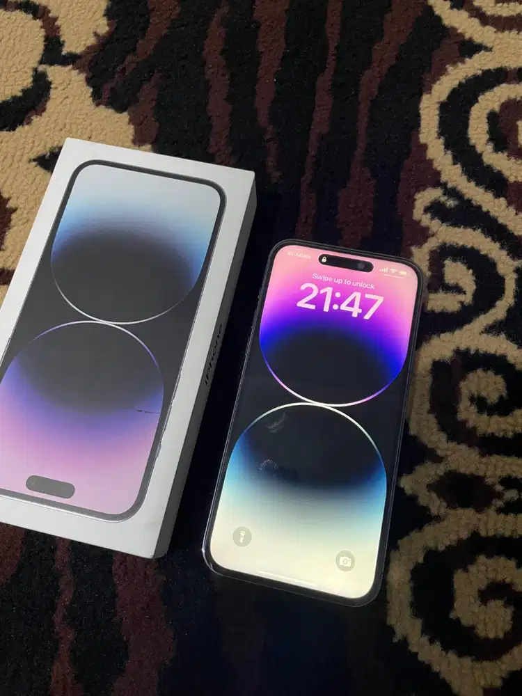 DIJUAL APPLE IPHONE 14 PROMAX MULUS 99%