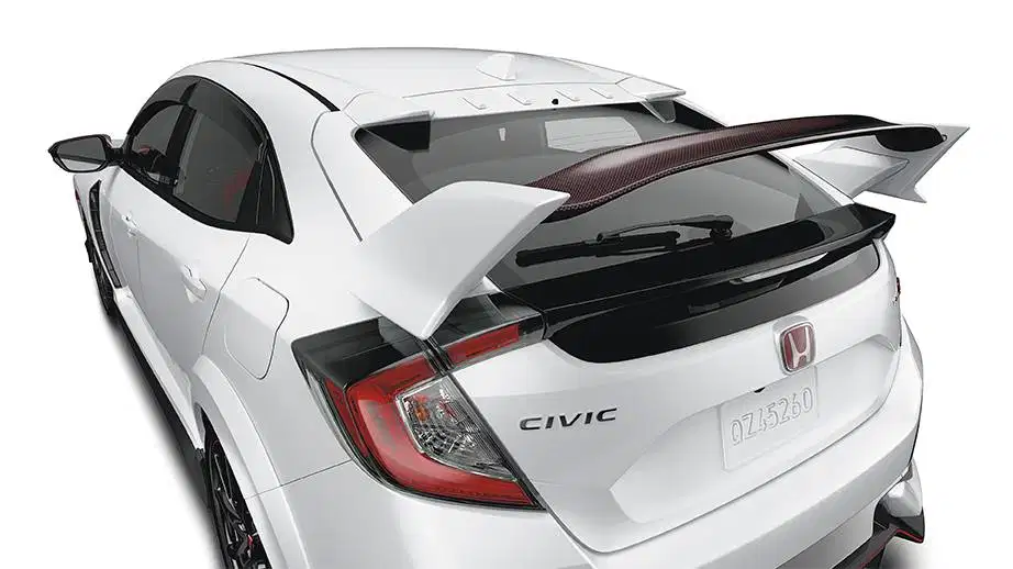 Wing Spoiler Mugen & TypeR Mudolo Honda Civic Turbo FK8