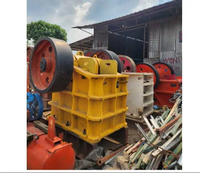 Jaw Crusher PE 400x600 Rekondisi MURAH Lengkap Dinamo