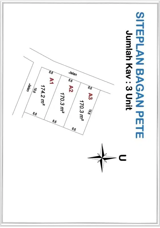 Tanah Kavling murah Bagan Pete