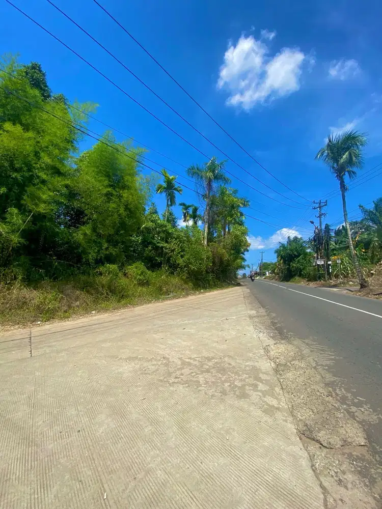 Tanah Pinggir Jalan Purnama Kota Baru