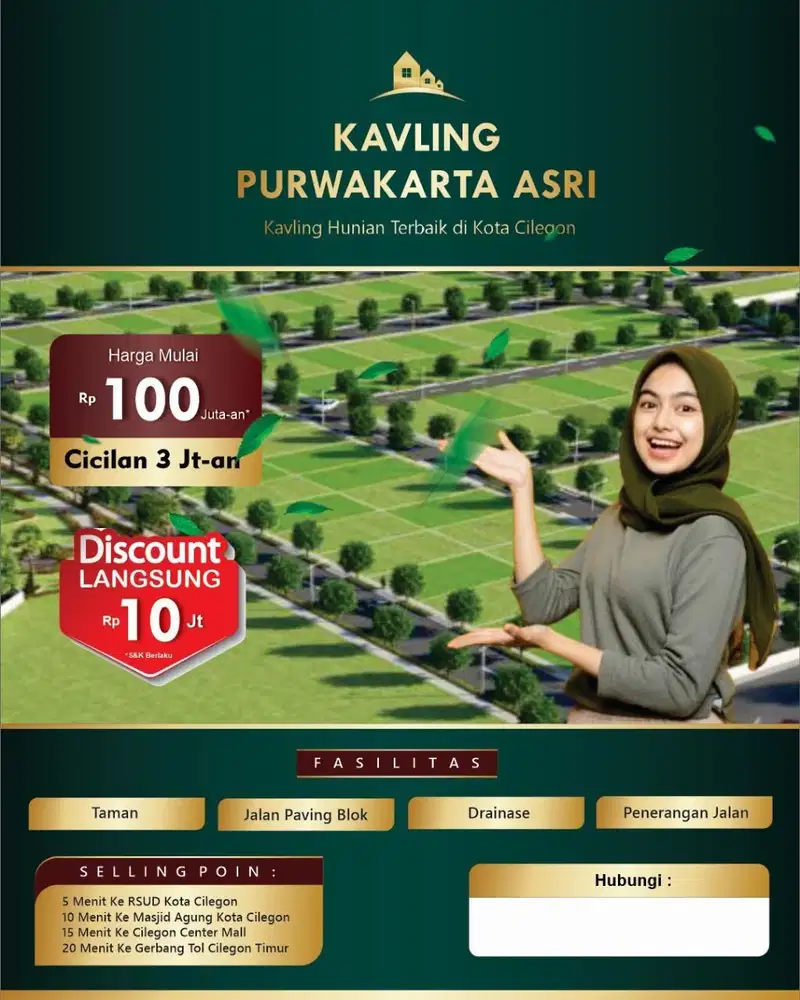 KAVLING HUNIAN TERBAIK DI CILEGON