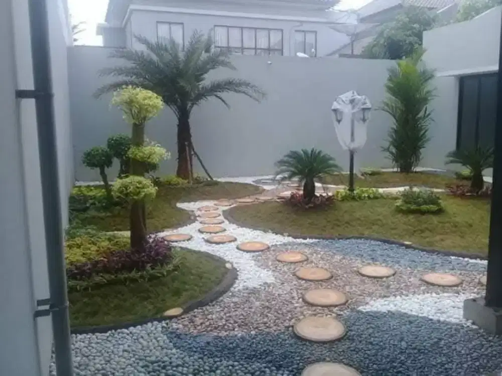 Jasa pembuatan taman dan kolam