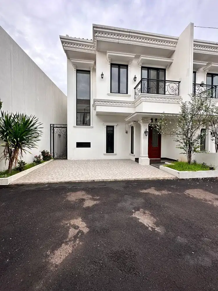 Dijual Rumah Baru Dalam Cluster Bergaya American Klasik Di Pondok Gede