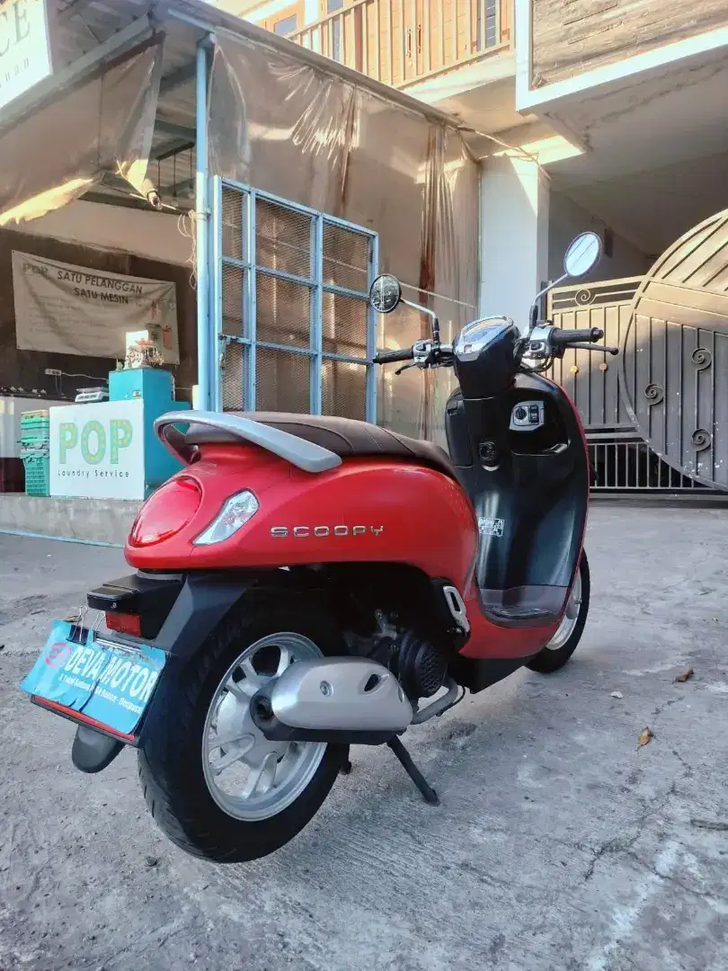 Scoopy DP 500 fi keyles Deva motor