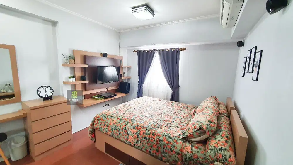 For Rent 1 Bedroom with Bathtub Coral Sand Apartment Rasuna Jakarta
