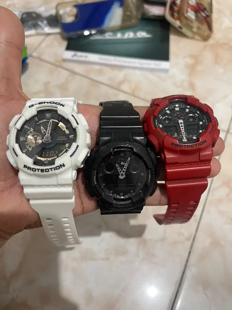 Jam G-Shock original (3pcs)