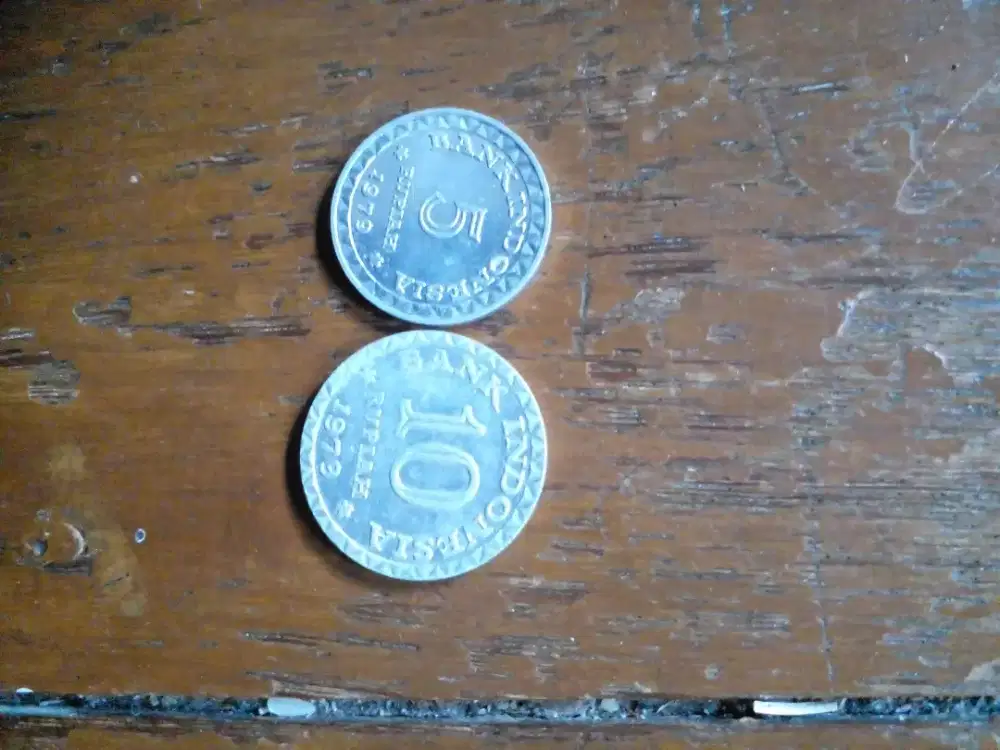 Uang Koin Kuno 2 koin