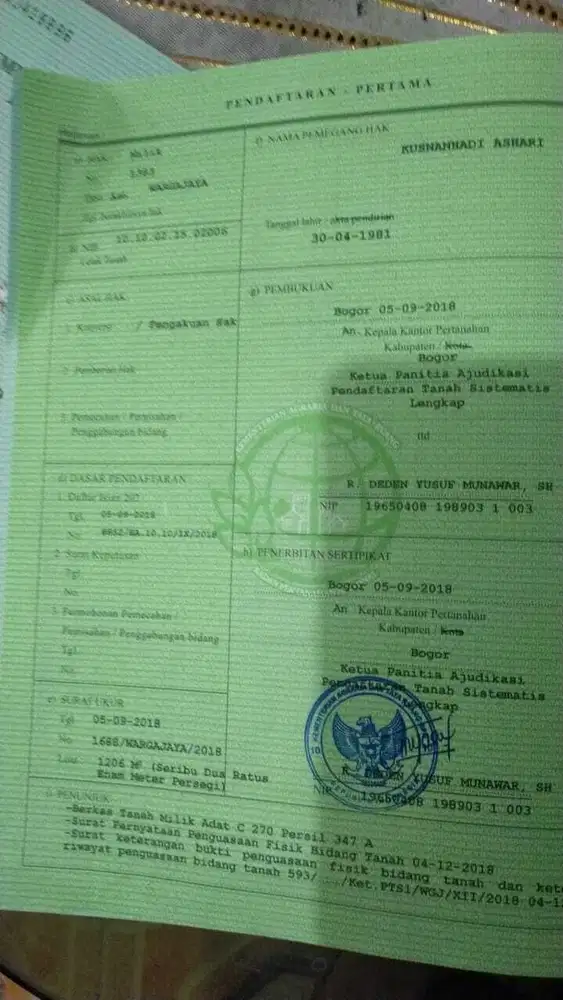 Nego sampai jadi. Tanah Cocok untuk Investasi