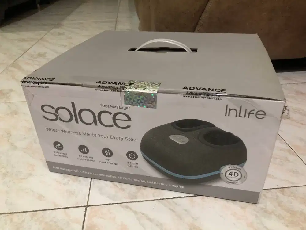 Jual Mesin Pijit Kaki Inlife Solace by Advance SEGEL BRAND NEW HADIAH