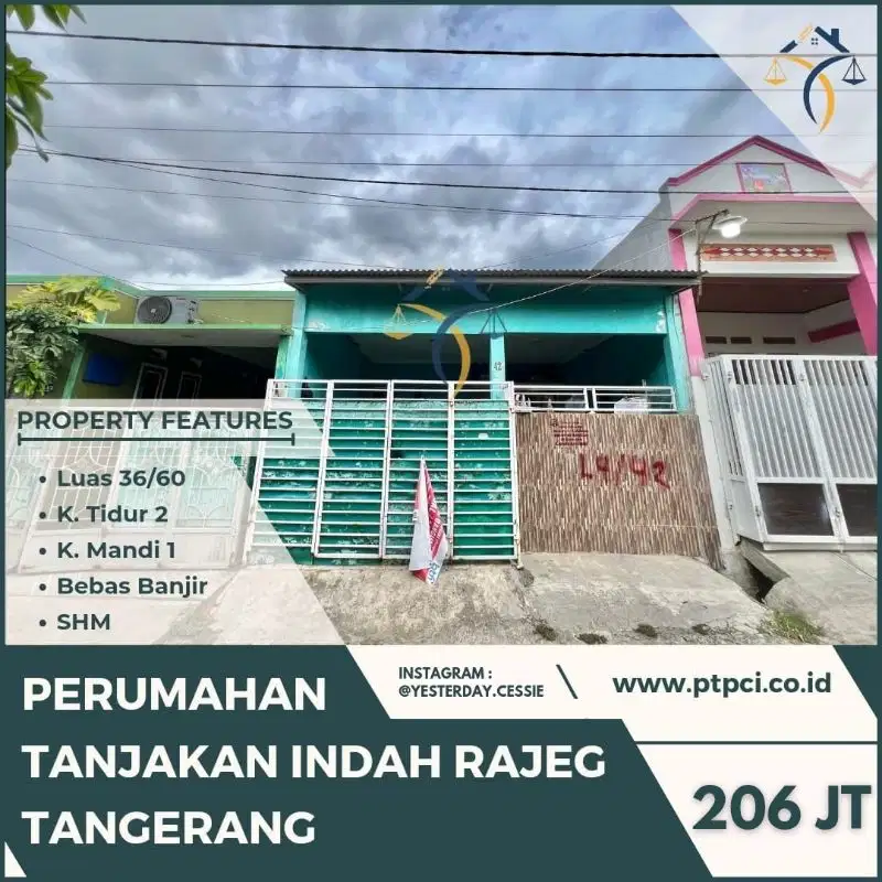 DIJUAL RUMAH DI TANJAKAN INDAH RAJEG TANGERANG