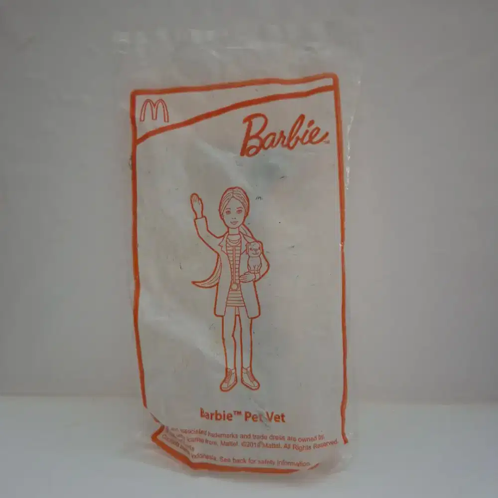 Mainan Barbie/ Hot Wheels Happy Meal McDonald's (per pcs)