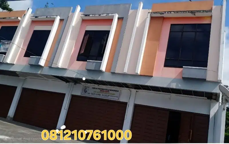 Ruko Depan Pantai Malalayang