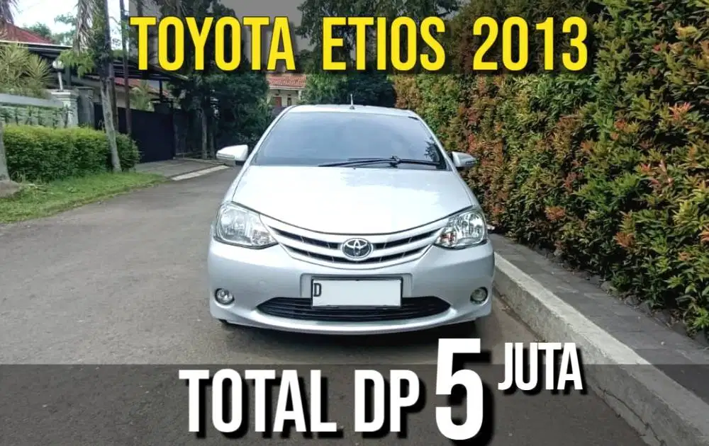 Toyota Etios 2013 Mulus! Bisa Kredit TDP=5juta
