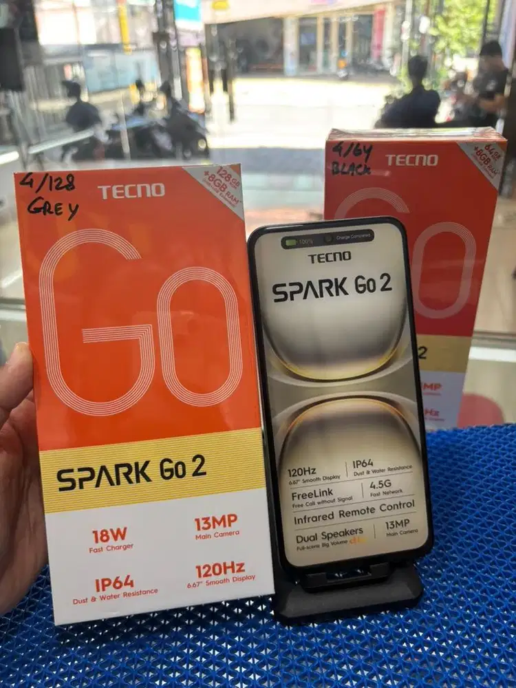NEW SPARK GO2 RAM 4/128 HP GAMING HARGA TERMURAH