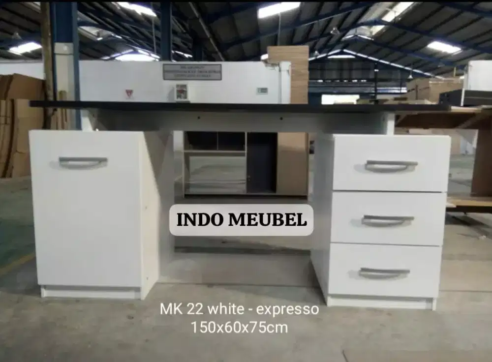 MEJA KANTOR, MEJA KASIR, MEJA BELAJAR, MEJA KERJA DLL NEW MODERN