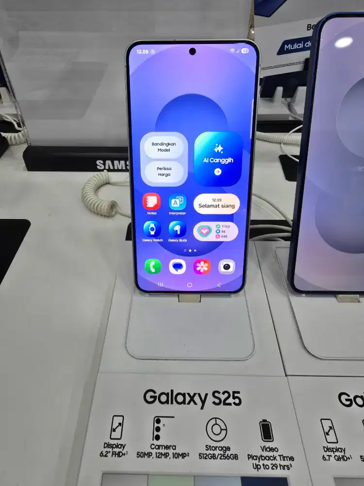 TERMURAH!! SAMSUNG S25 12/256GB GARANSI RESMI 1 TAHUN!!