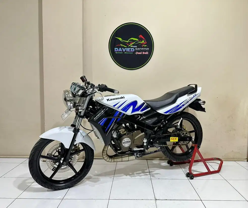 Ninja R 2013 convert SS pjk pnjng asli putih modif keren