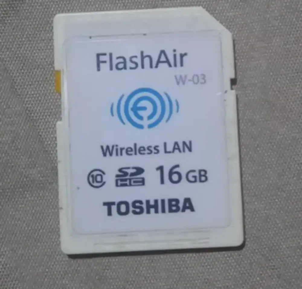 memory card toshiba flash air 16 gb