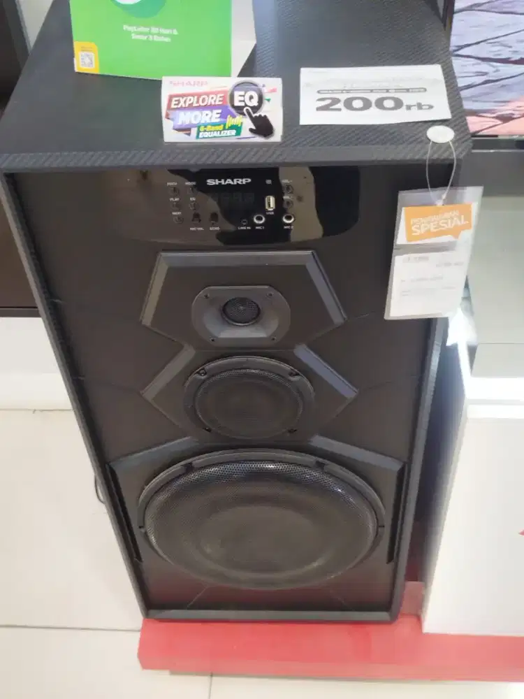 SHARP SPEAKER ACTIVE CBOX D1280CB