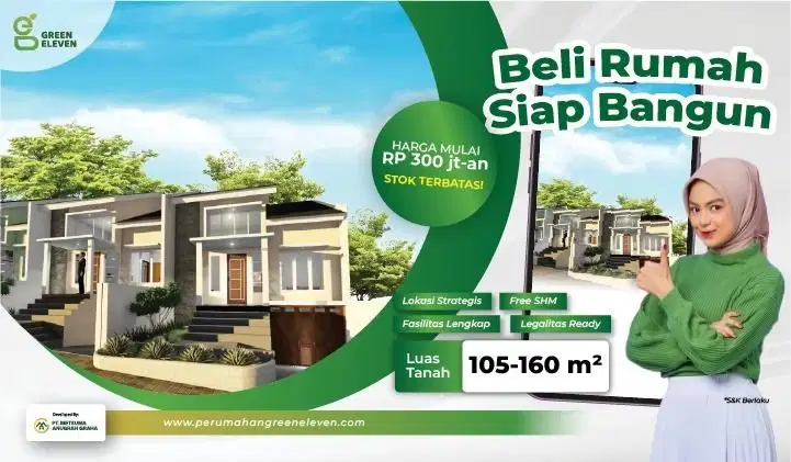 RUMAH MURAH DI PASURUAN GREEN ELEVEN