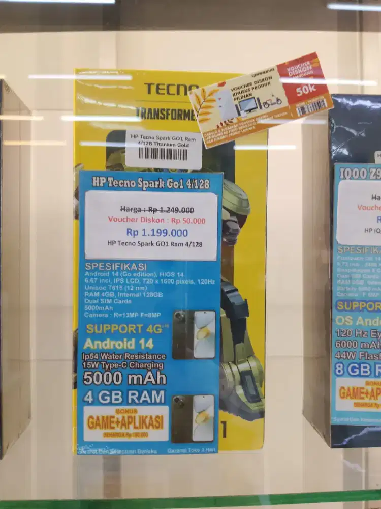 Hp TECNO SPARK GO 1