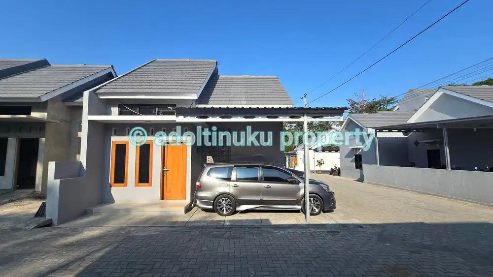 Rumah hook cantik, siap huni, dalam perumahan mertoyudan magelang