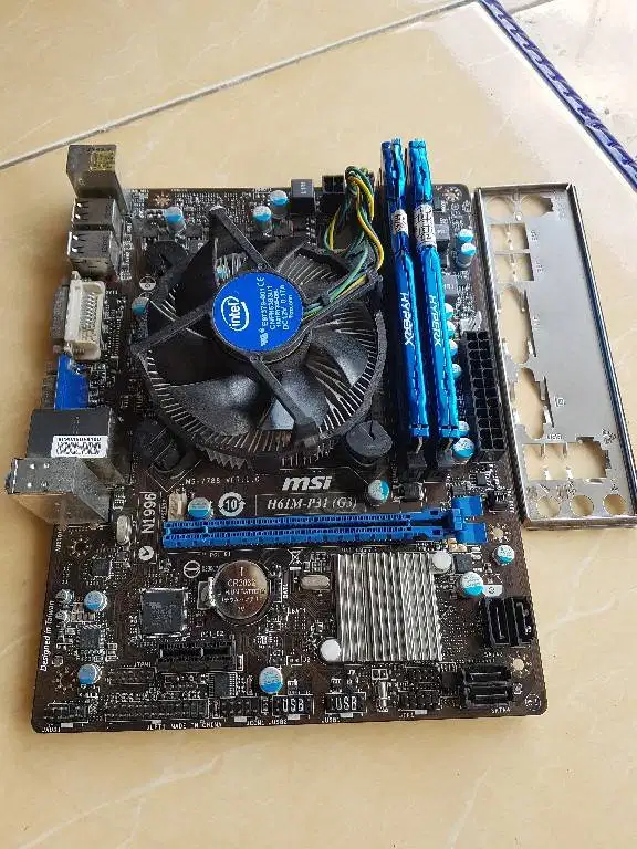 Sepaket Intel Core i5 2400 | MSI H61M-P31 | Ram 16GB DDR3