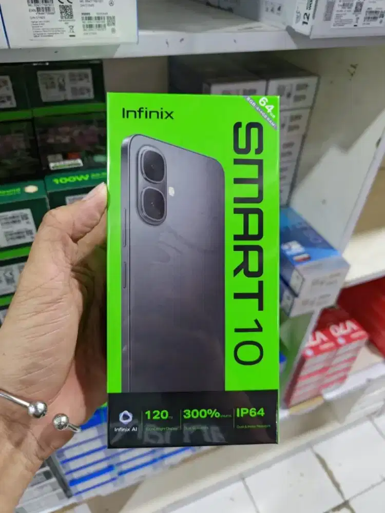 Infinix smart 10 ram 4/128gb garansi resmi bisa dianter