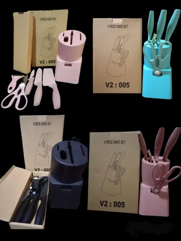 Pisau 6 set V2-005