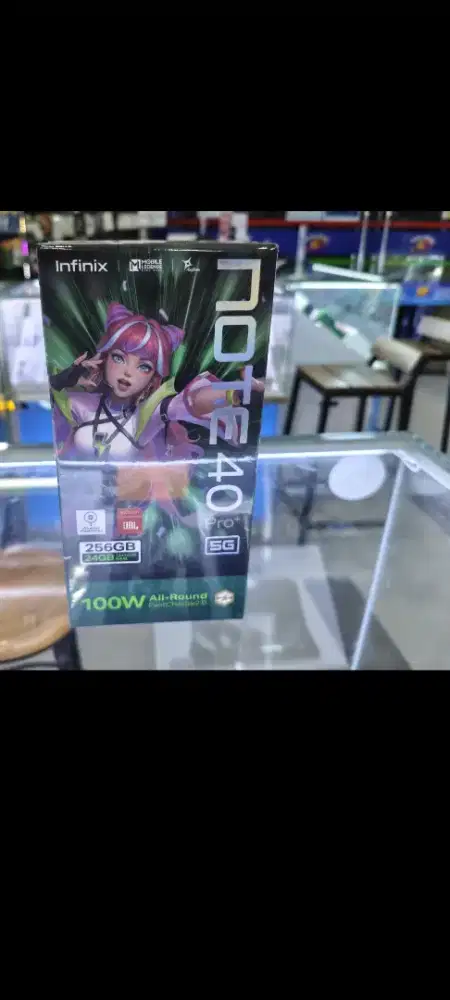 Infinix note 40 pro plus 5G ram 12gb layar lengkung  wireless charger