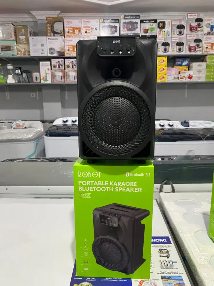 ROBOT PORTABLE KARAOKE BLUETOOTH SPEAKER  RB350