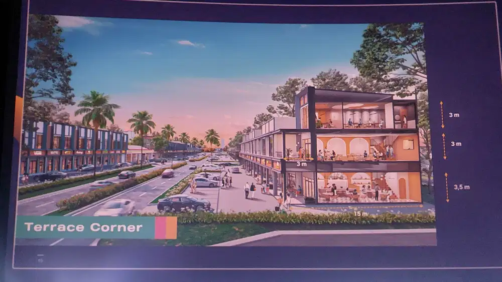 Ruko paradise soho 3 lantai