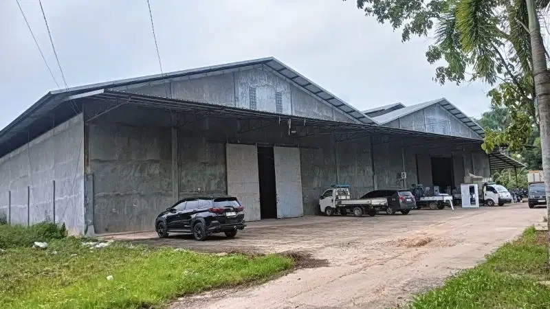 Dijual Gudang di kenten