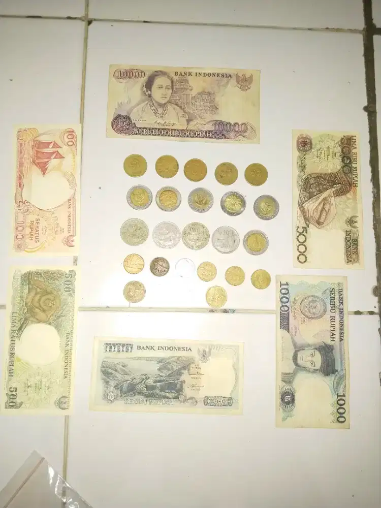 Uang lama kertas koin