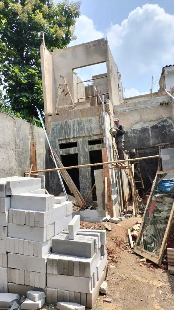 Rumah 500 jt'an type 2 lantai tugu macan Citayam