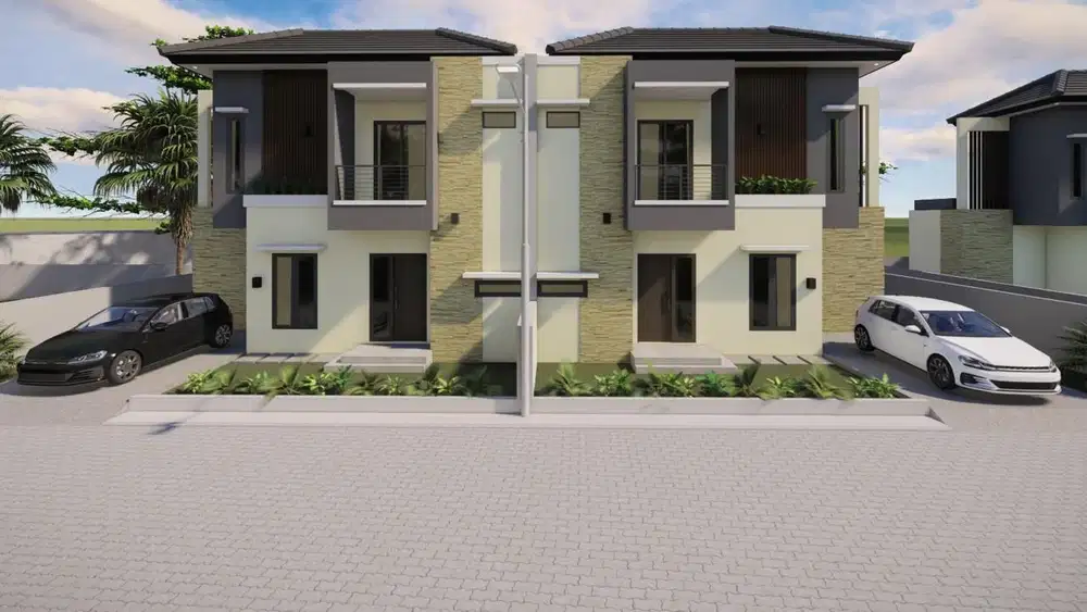 Dijual rumah di perumahan kuba residence