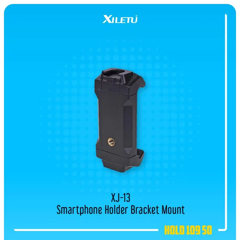 XILETU XJ-13 Cold Shoe Design Tablet Clip Smartphone Holder Bracket
