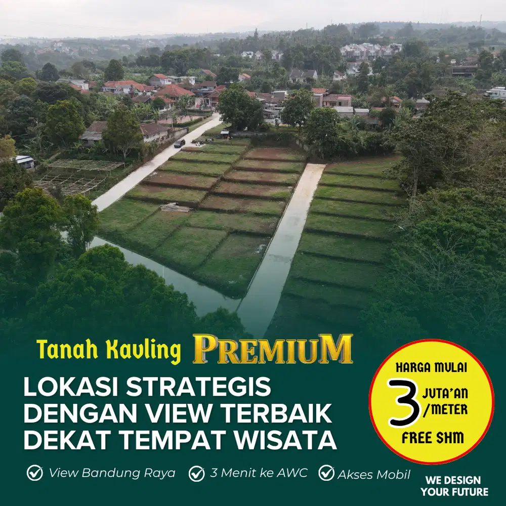 Kavling Tanah Cimahi Langsung bisa Bangun untuk Hunian