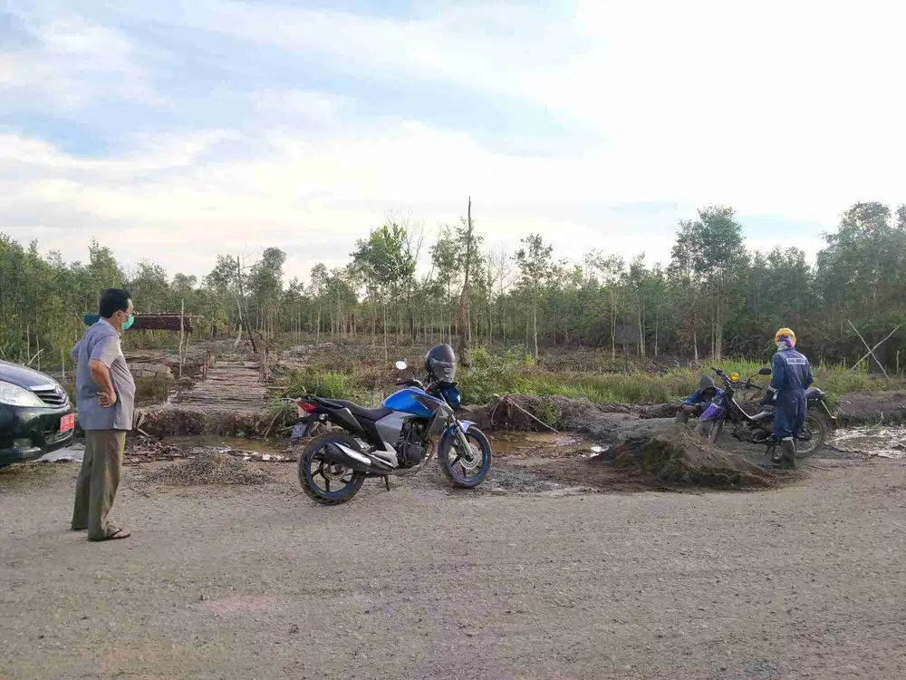Tanah 2000 TAA Gudang Pabrik Tanjung api2 murah palembang banyuasin